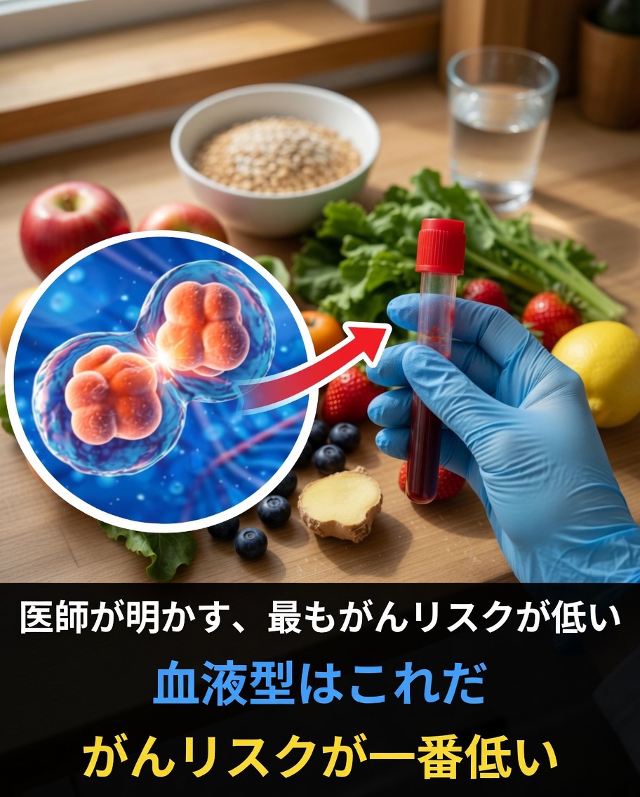 最新の研究で判明した、がんリスクの低下と関連している可能性のある血液型とは？