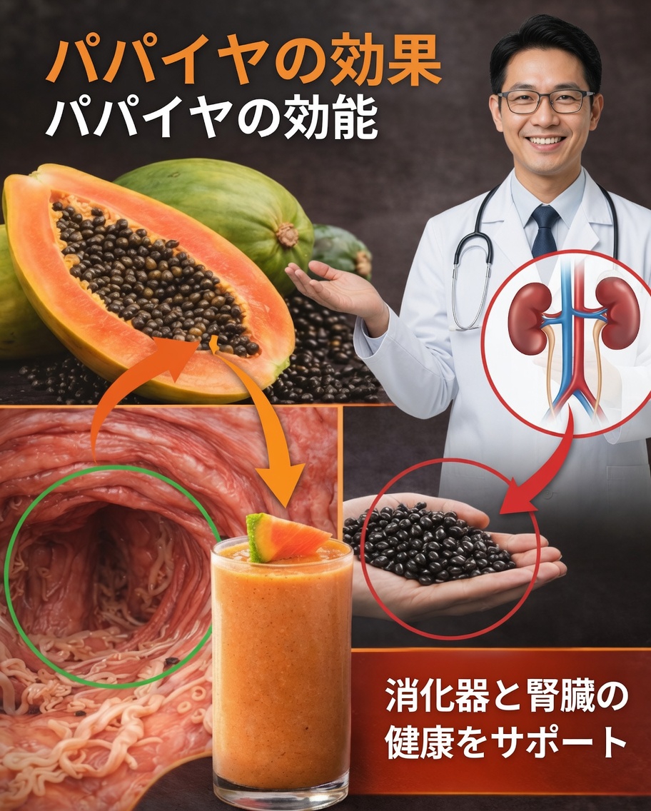 果物かごに眠る忘れられたスーパーフード　おそらく捨てているパパイヤの種の驚くべき14の効能