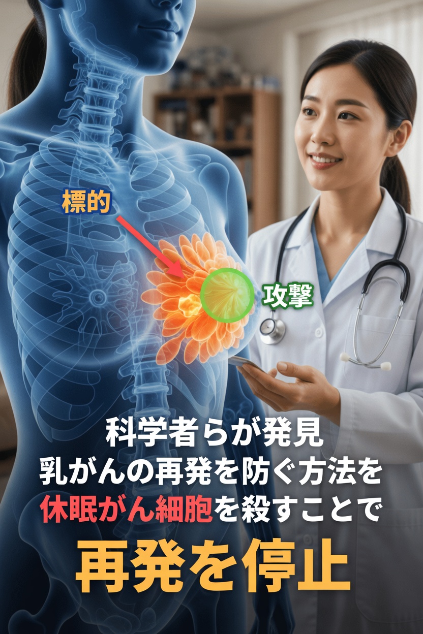 休眠腫瘍細胞の標的化と乳がん生存者における再発について、最近の臨床研究が明らかにしていること
