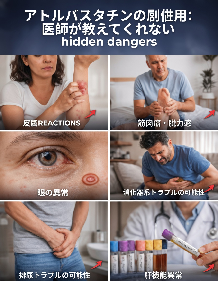 知っておくべきアトルバスタチンの15の可能性のある副作用：患者さんのための役立つガイド