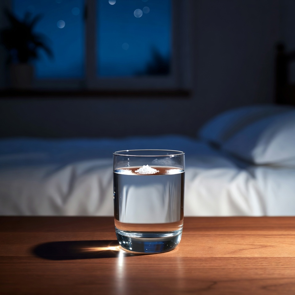 寝る前に塩水を飲む:50歳以上の多くの人が関節の痛みを和らげ、睡眠を改善するために取り入れている夜の習慣