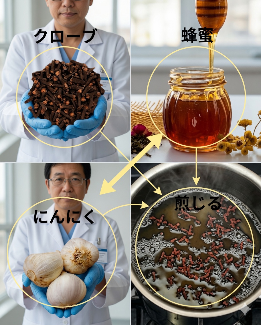 にんにく、クローブ、はちみつの秘密:健康とウェルビーイングのための強力な自然療法 🍯✨