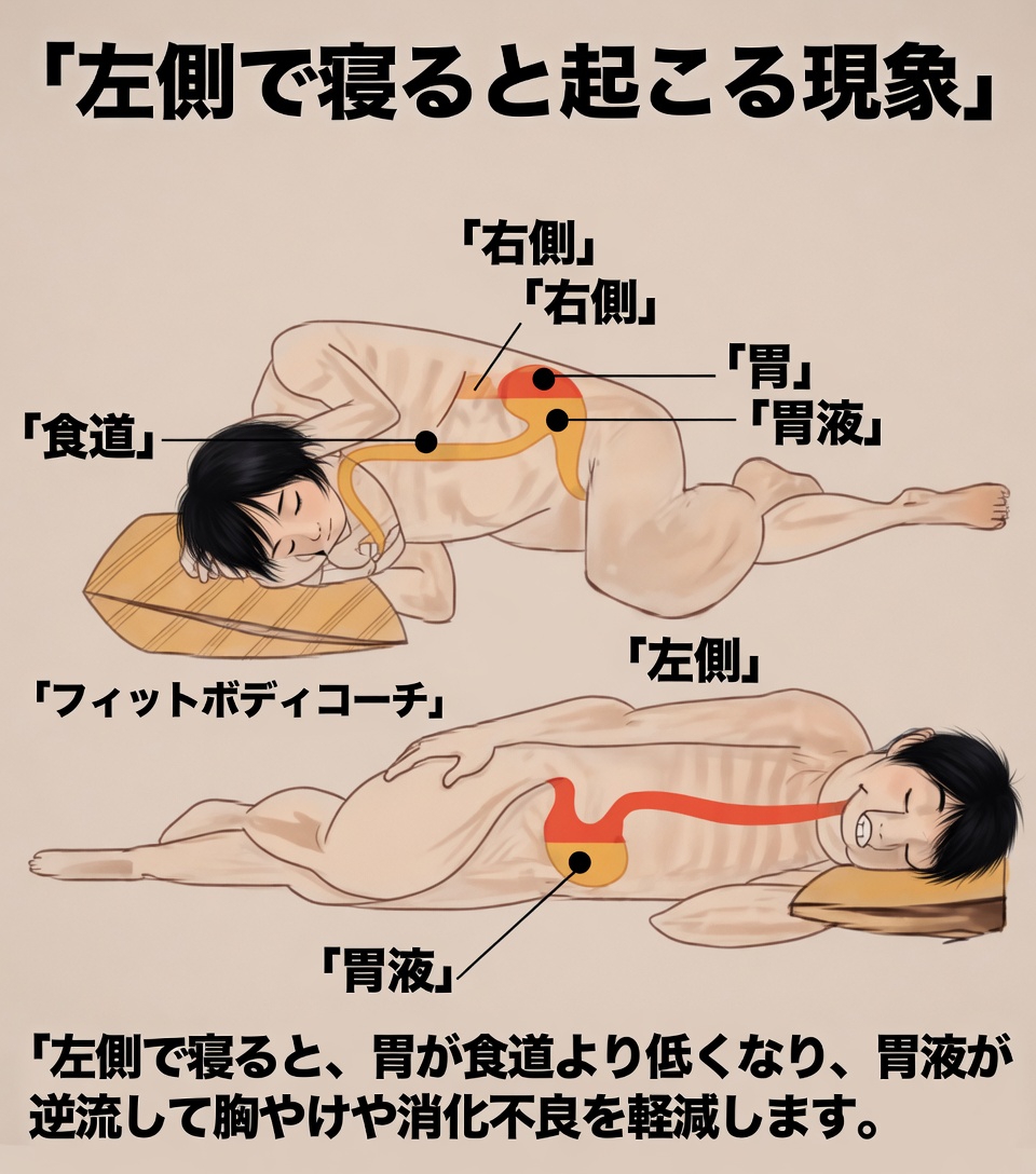 右向きで寝ることが夜の快適さに影響するかもしれない理由と、左向き寝が変える可能性のあること
