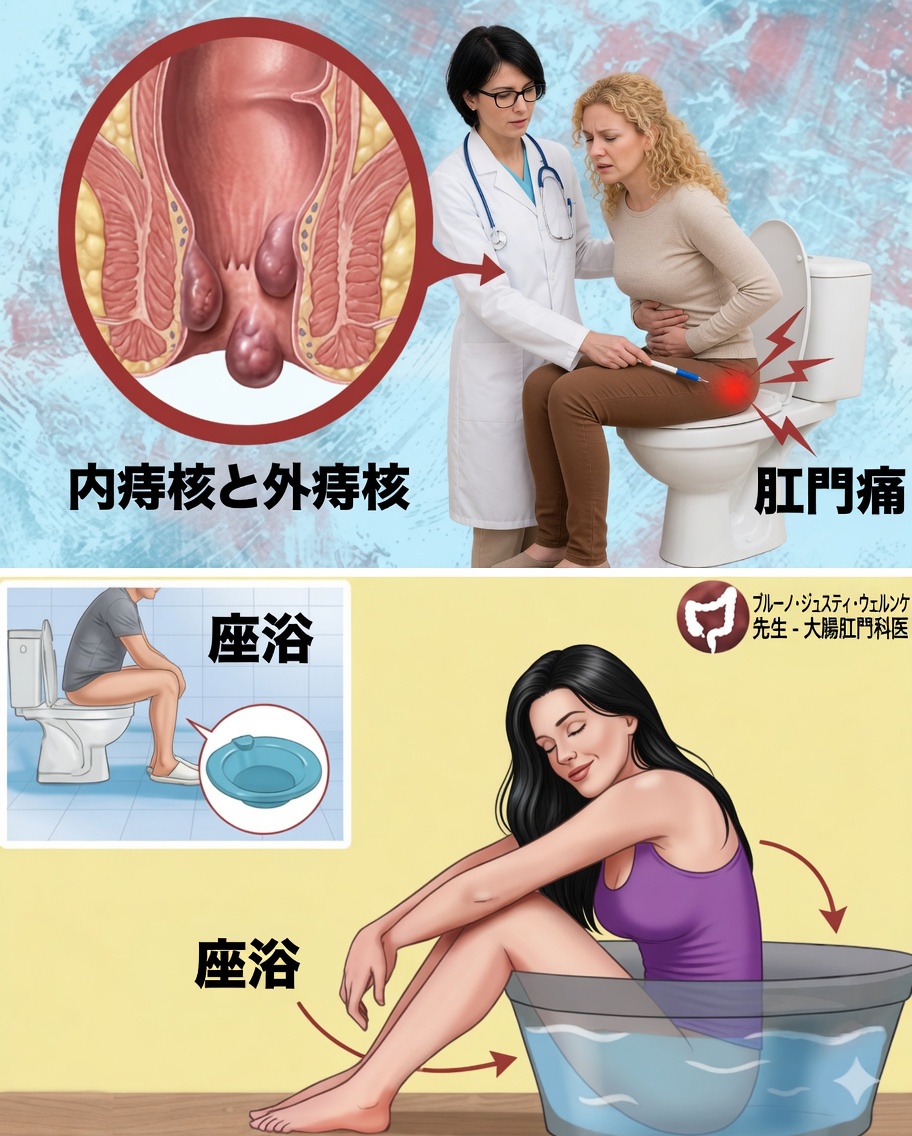 痔：早く自然に治す方法