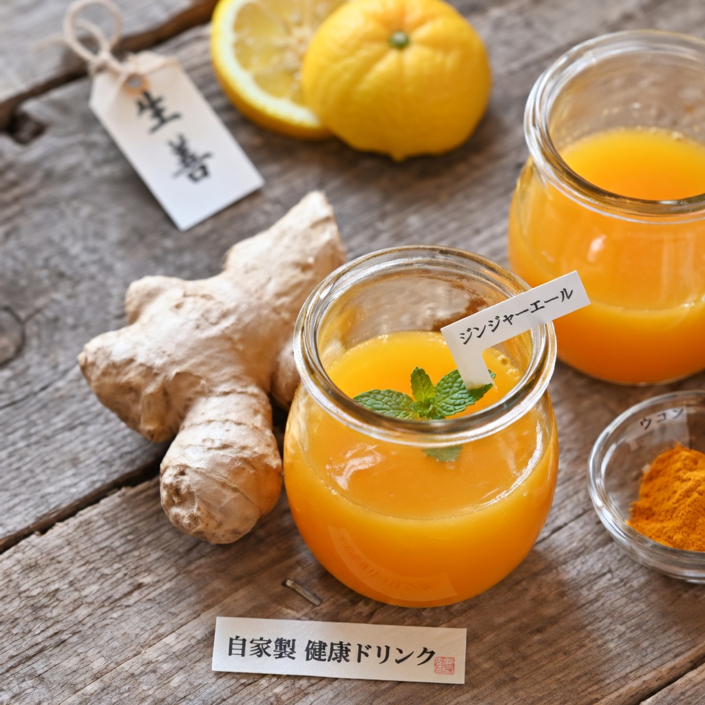 朝のターメリック・レモン・ハチミツ・チアドリンク:自然素材で一日をシンプルに始める方法