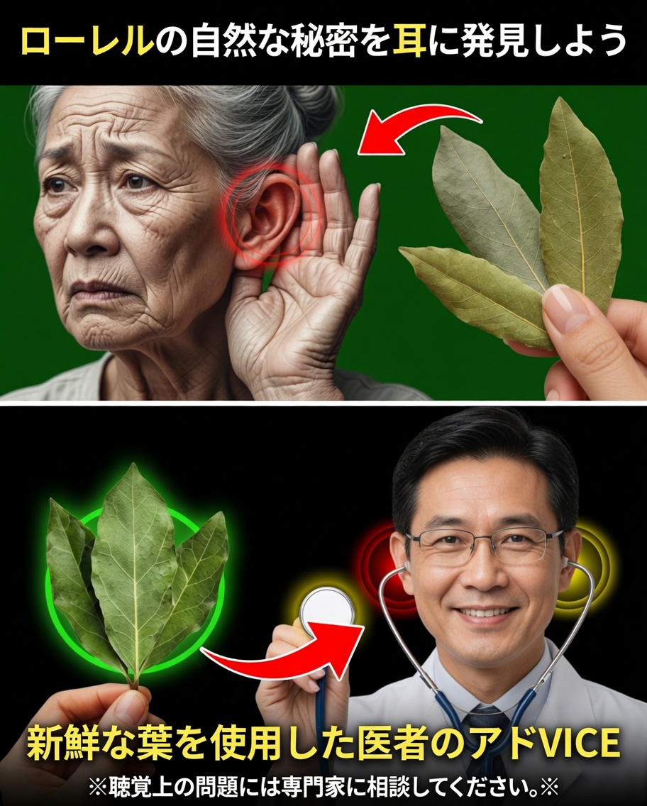 耳の健康のためのローリエの葉：めまい、耳鳴り、平衡感覚の乱れに対するやさしく自然なアプローチ