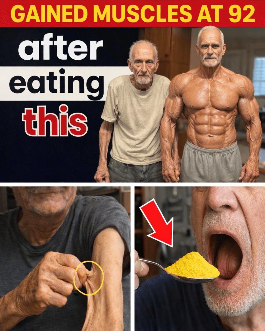 高齢者の筋肉の健康を支え、加齢による筋肉減少の予防に役立つ7つの重要な食品