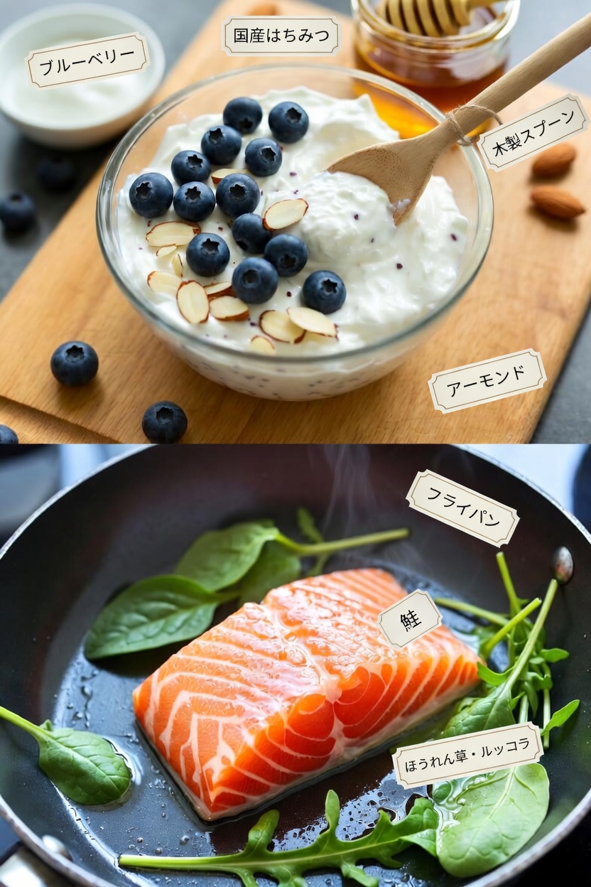 高齢者の筋肉の健康を支え、加齢による筋肉減少の予防に役立つ7つの重要な食品