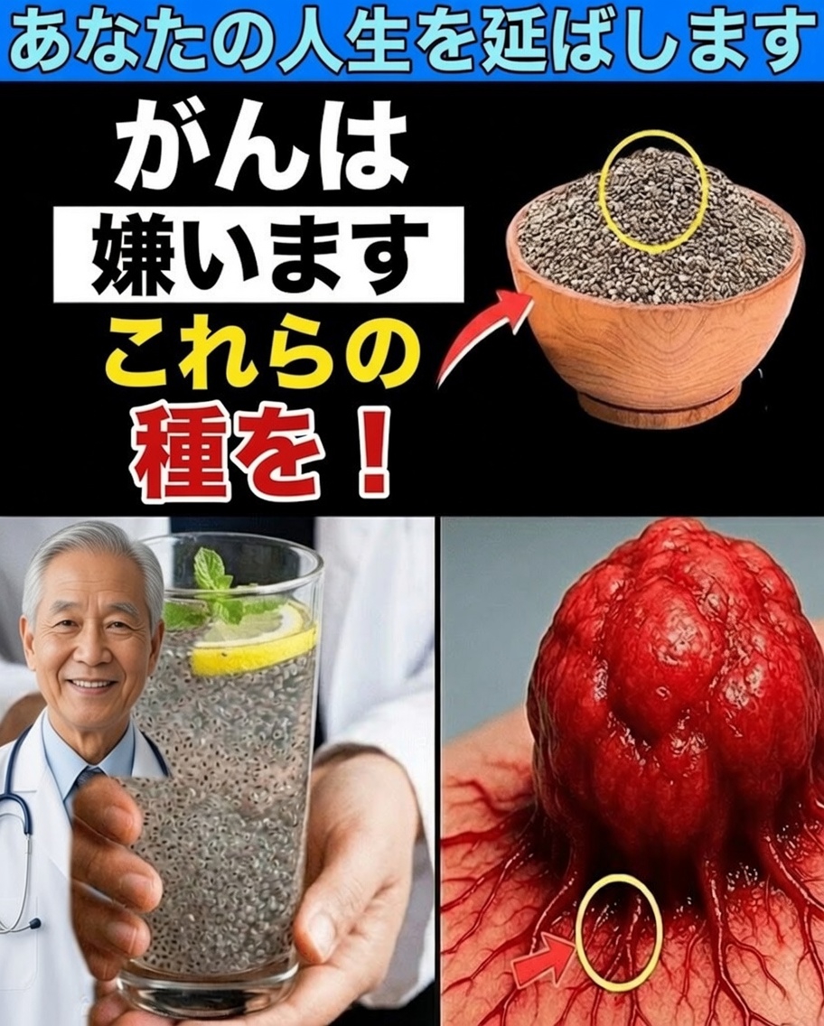 50歳を過ぎたら、がんに対する体の防御力を自然に支える6つの身近な種子