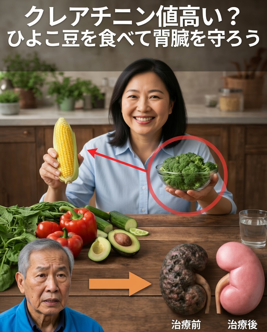 腎臓の健康を自然にサポートし、クレアチニンの低下に役立つ可能性のある野菜トップ5