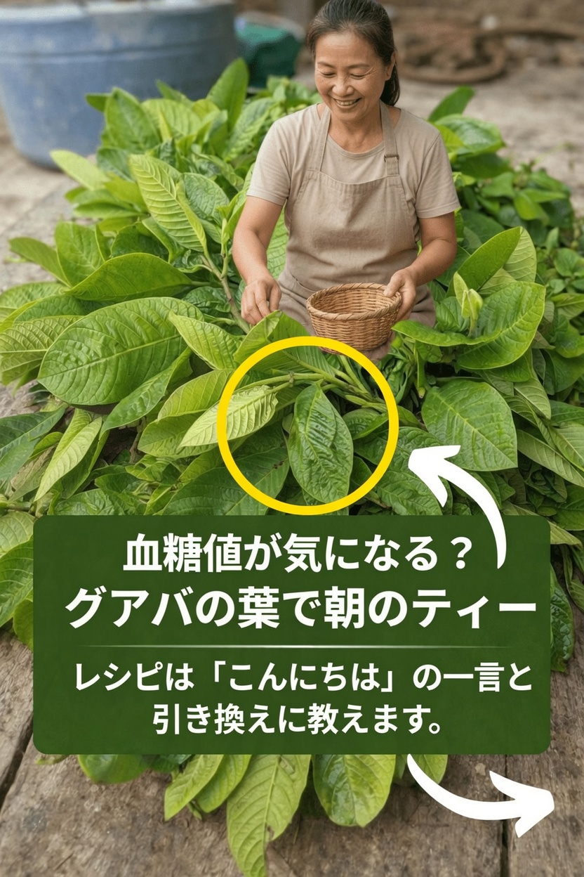 シンプルな朝の習慣を発見：グアバの葉茶と日々の血糖サポートにおけるその可能性
