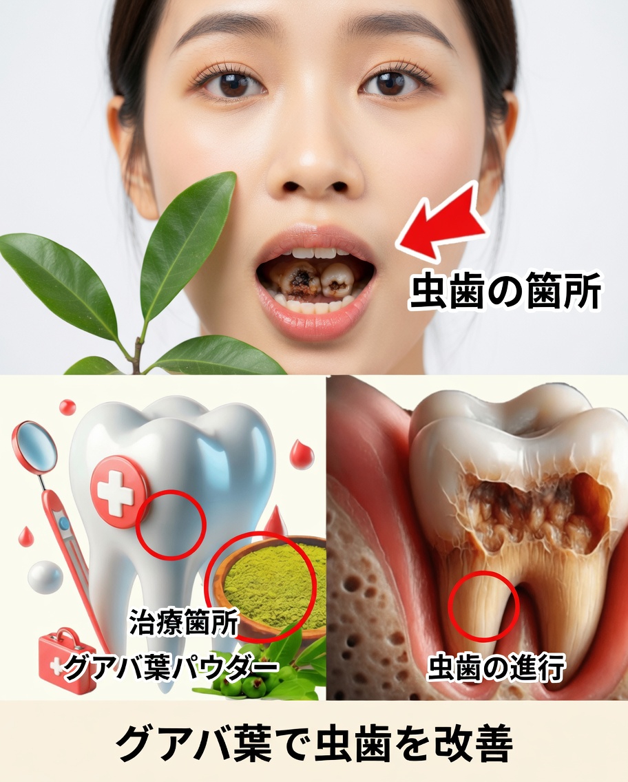グアバの葉で虫歯を治す簡単で費用対効果の高い3つの方法