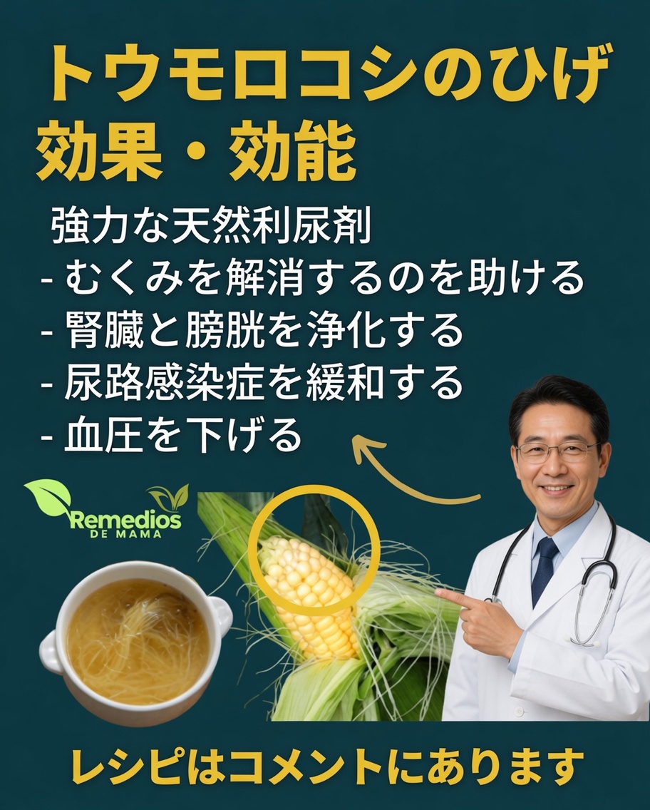 トウモロコシのひげを煮出す：あなたの健康のための古代から伝わる自然の秘訣