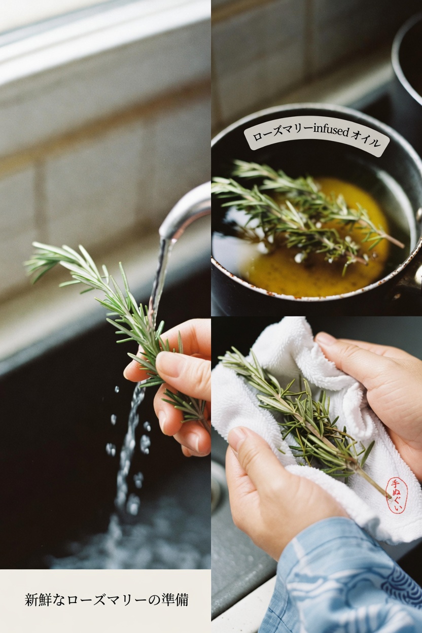 自宅でローズマリーオイルを作る方法：より健康的に見える髪のためのシンプルガイド
