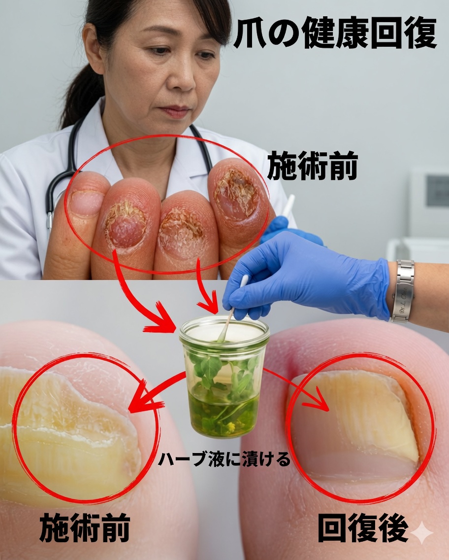「“キノコ破り”の秘密を発見:爪の真菌感染を自然に撃退!」