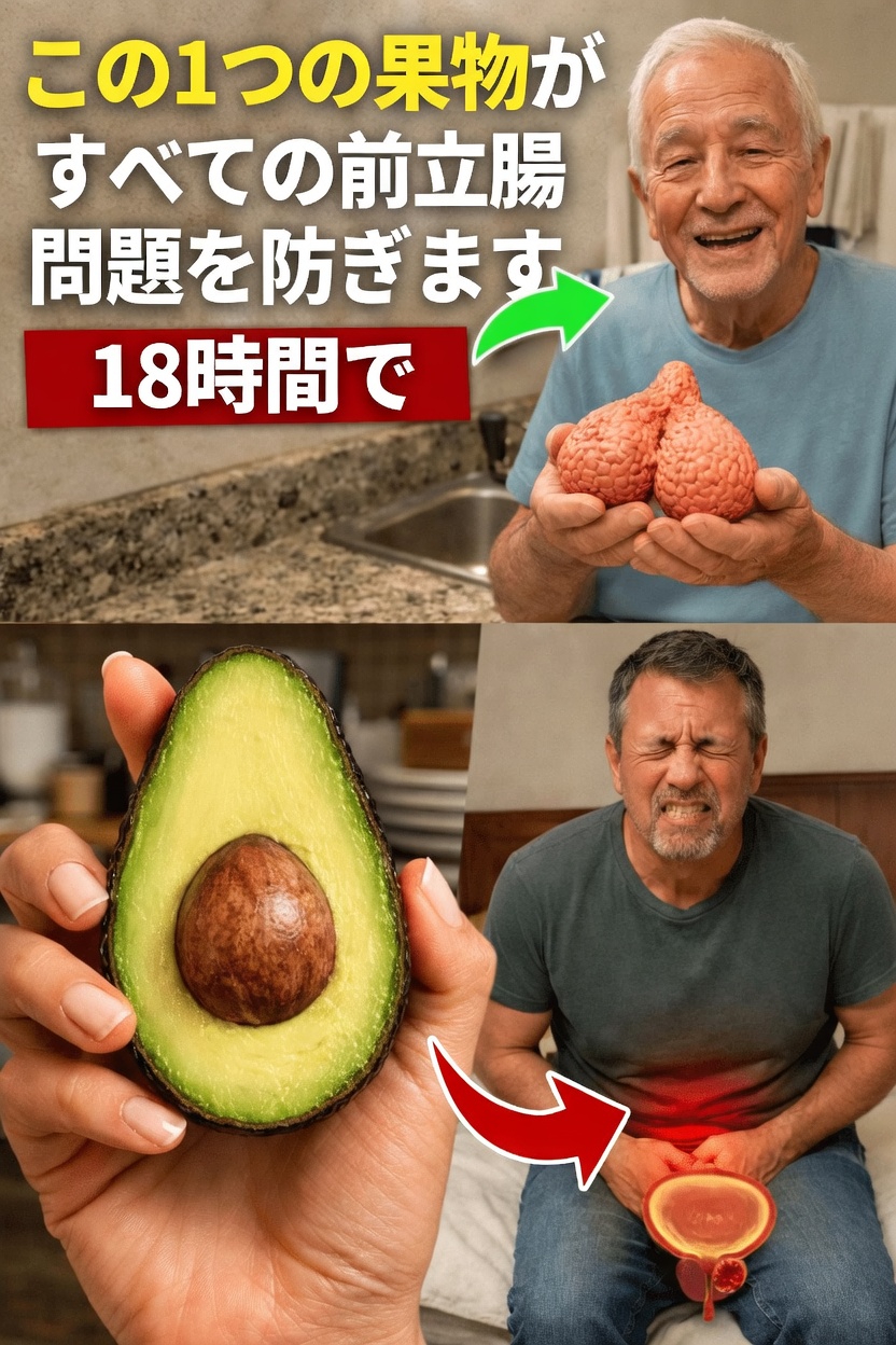 毎日の習慣にアボカドを取り入れることで前立腺の健康をサポートできる？