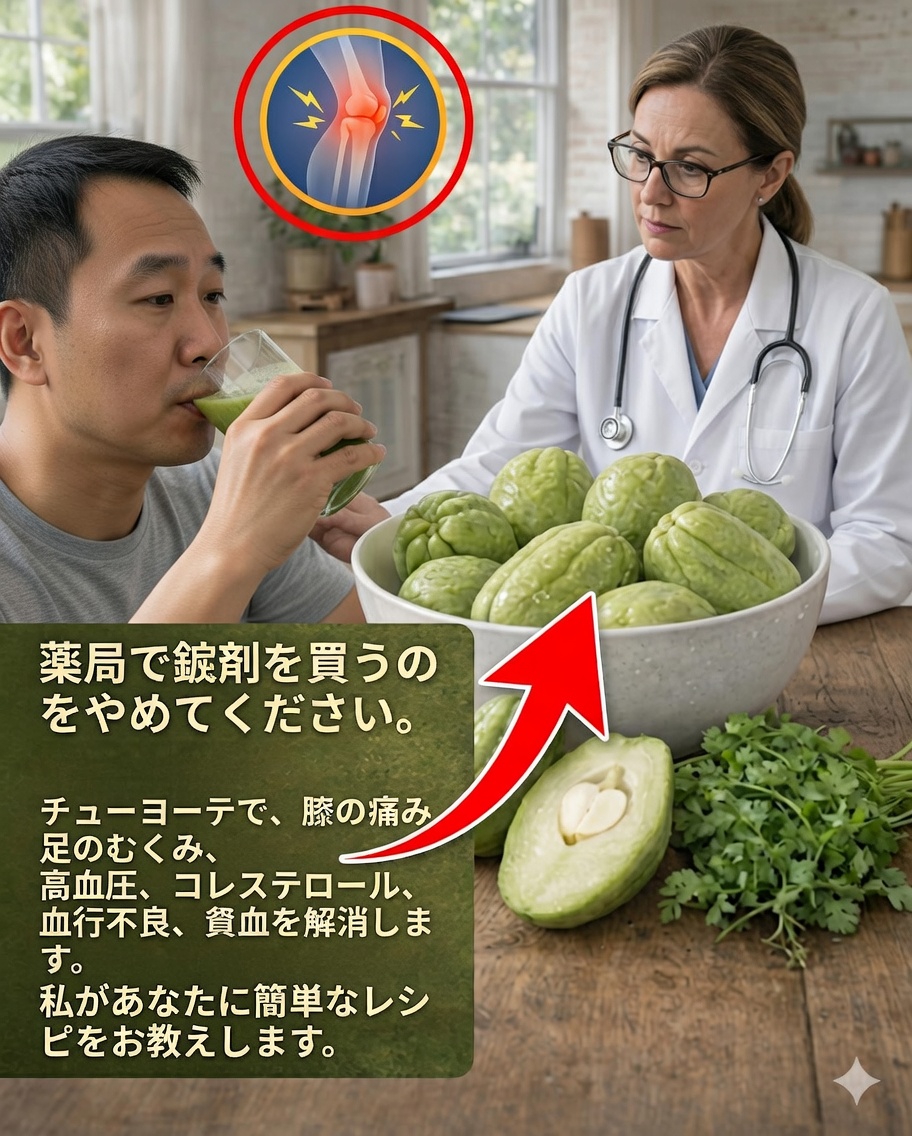 ハヤトウリのジュースとハーブティー:健康を守るために多くの人が取り入れている自然療法 🌿🥤