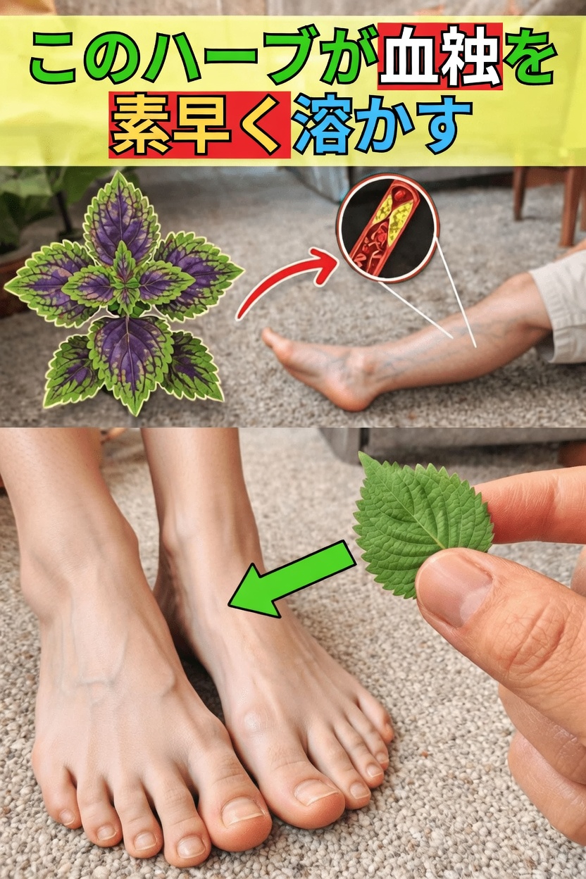 特定の日常的なハーブは脚の血行を改善し、血栓リスクの軽減に役立つのでしょうか？