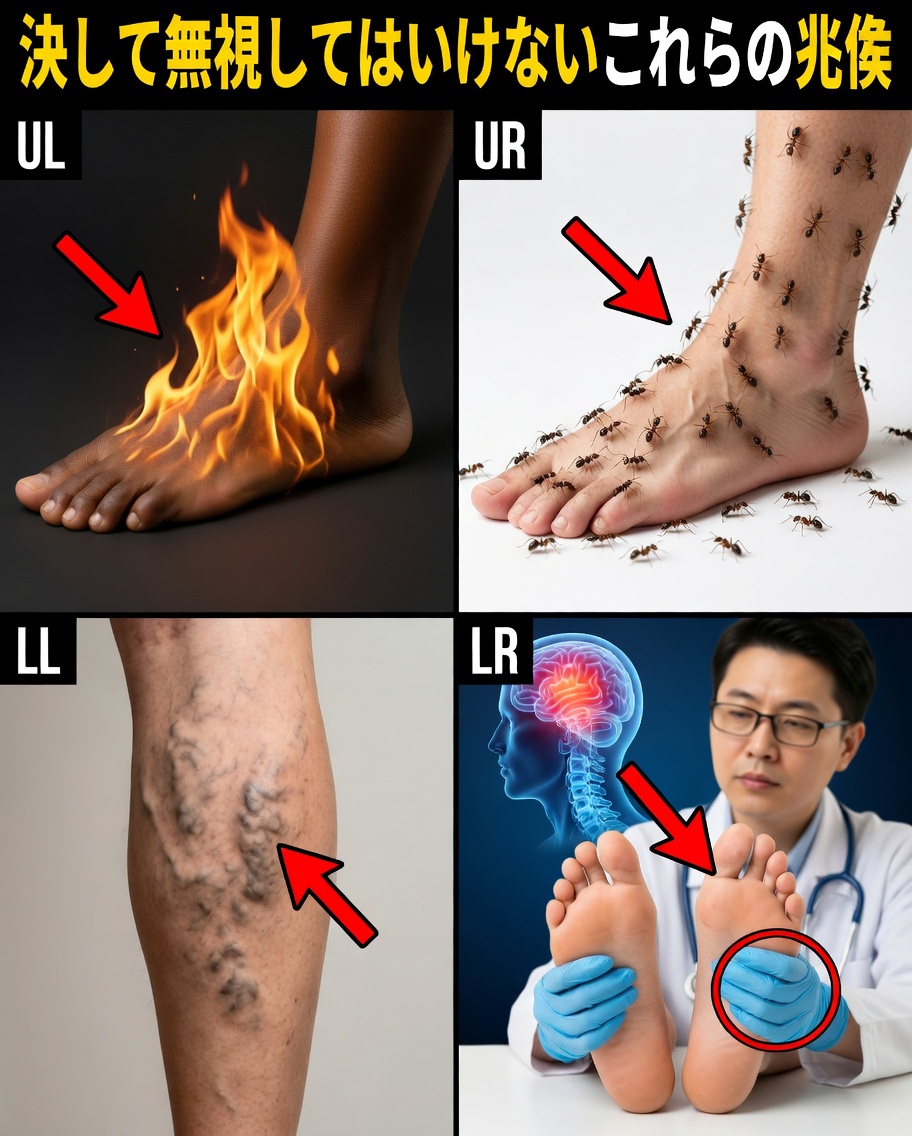 足の指から始まる神経損傷の見逃しがちな8つの静かなサイン