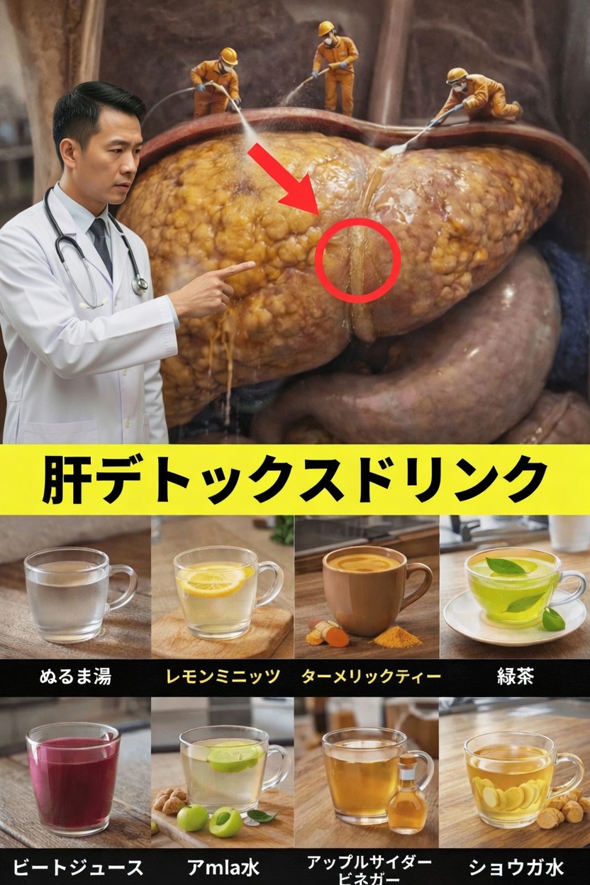 自然に肝機能の健康をサポートする、毎日のシンプルな飲み物8選