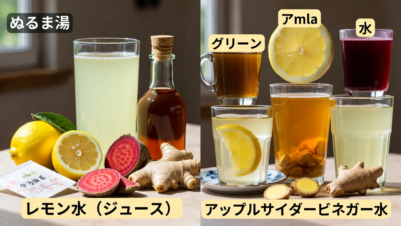 自然に肝機能の健康をサポートする、毎日のシンプルな飲み物8選