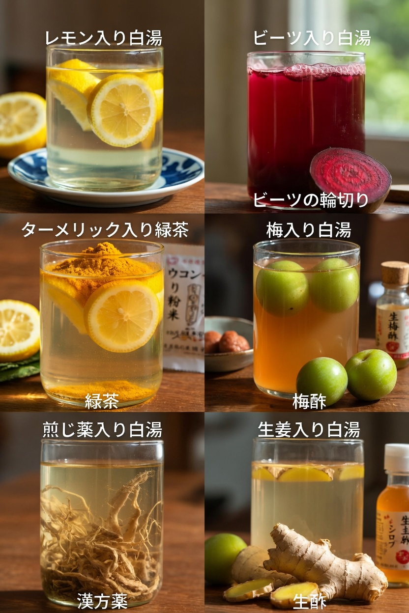 自然に肝機能の健康をサポートする、毎日のシンプルな飲み物8選