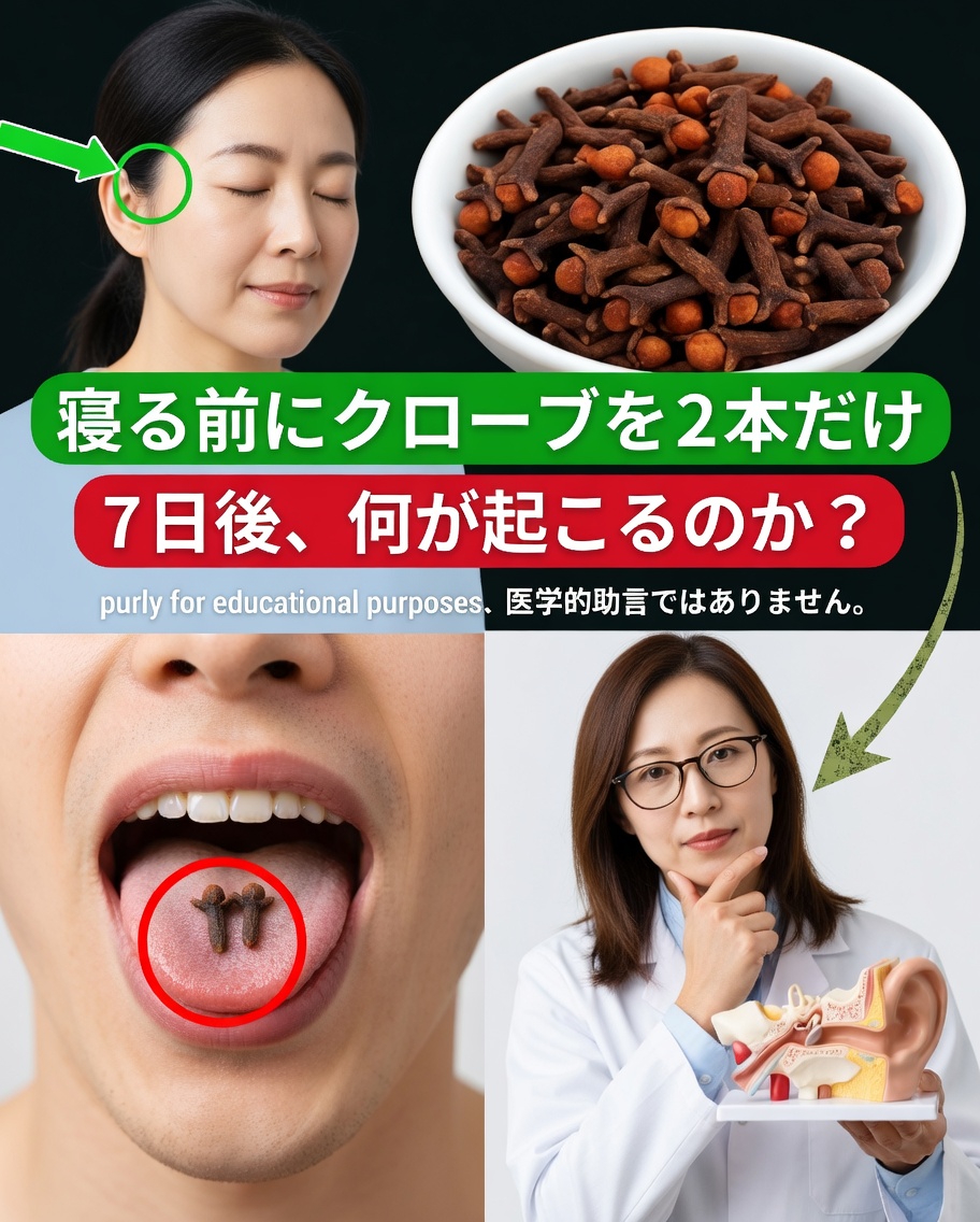 クローブの間違った使い方:健康を損なう隠れた落とし穴