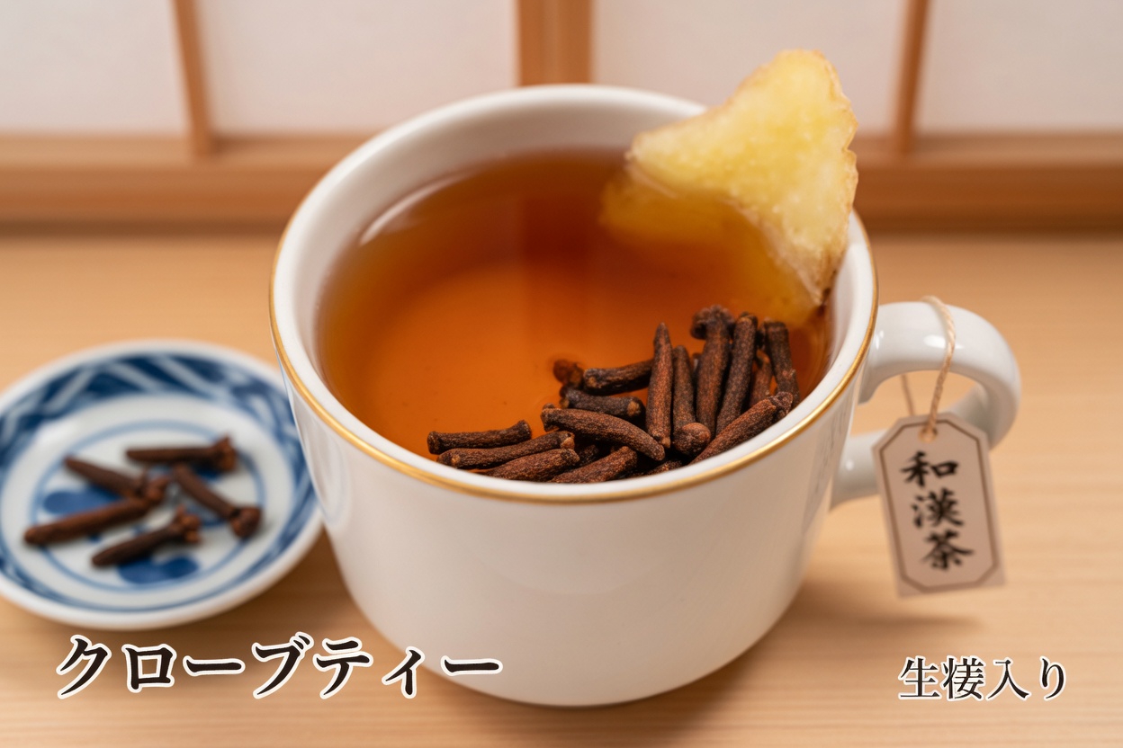 ジンジャー、ベイリーフ、シナモン、クローブのお茶が毎日の健康習慣をどのようにサポートするかを発見しましょう