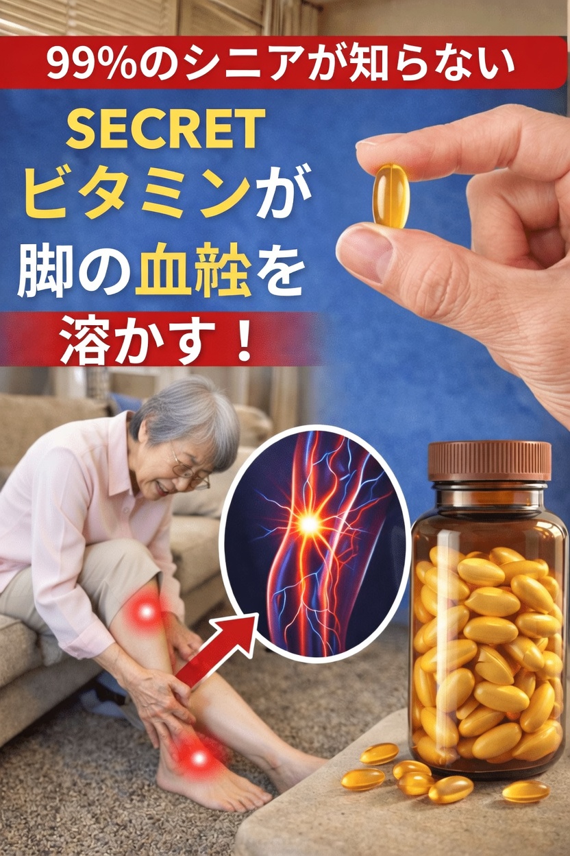 脚を早く強くするためのビタミン（60歳以上のシニア向け）