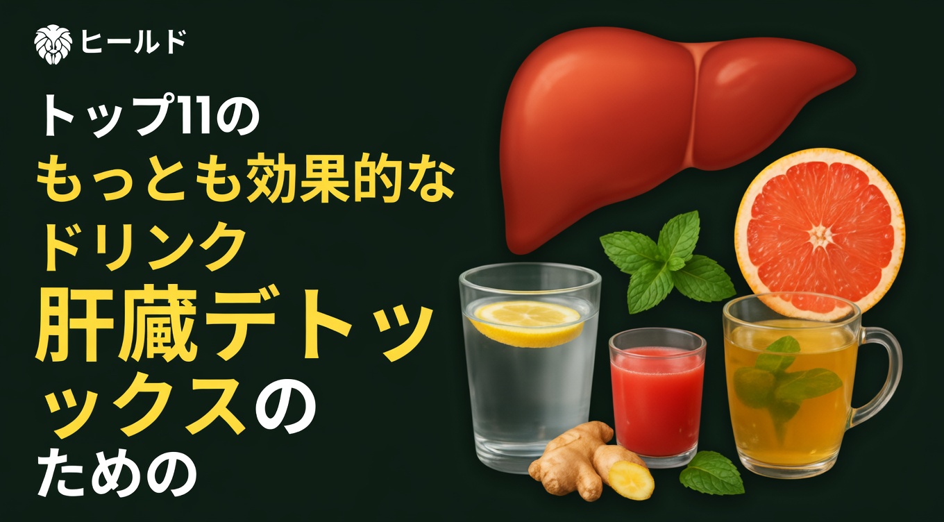 就寝前に手軽に試せる、肝臓の健康をサポートする5つの簡単な夜の飲み物