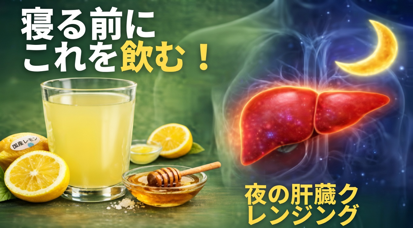 就寝前に手軽に試せる、肝臓の健康をサポートする5つの簡単な夜の飲み物