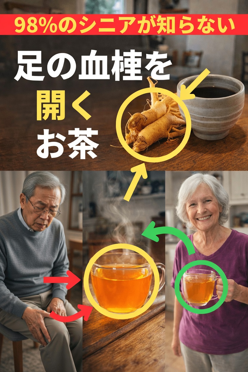 60歳以上? 毎日の習慣に取り入れたい、エネルギーと動きやすさを高める3つのお茶