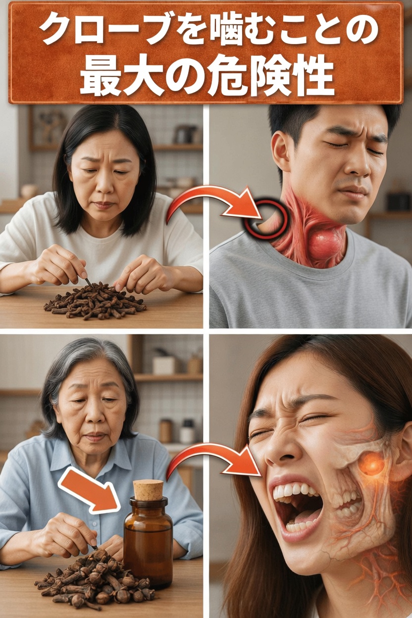 クローブを噛むときに最もよくある間違いは何ですか?また、それを安全に避けるにはどうすればよいですか?