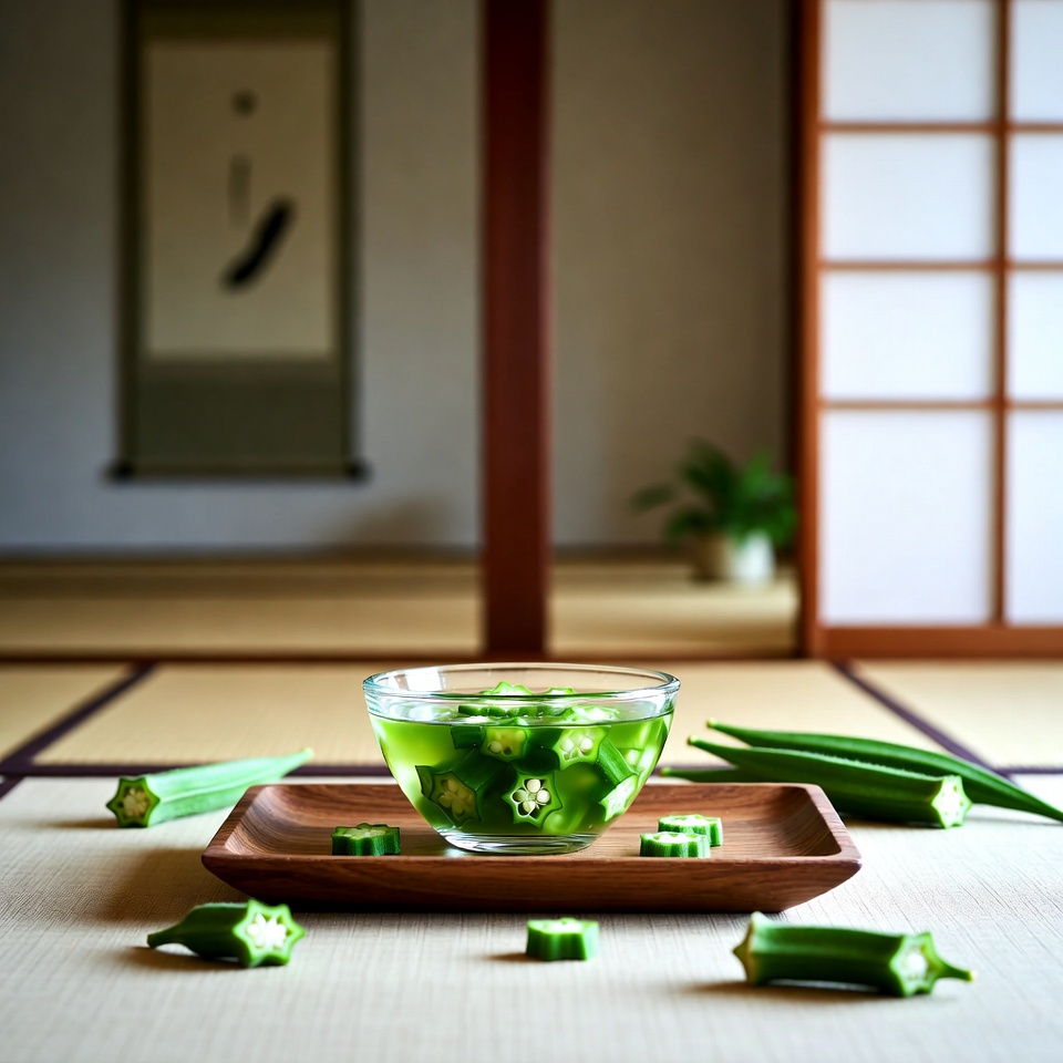 17の健康問題を自然に改善するためのオクラ水の作り方