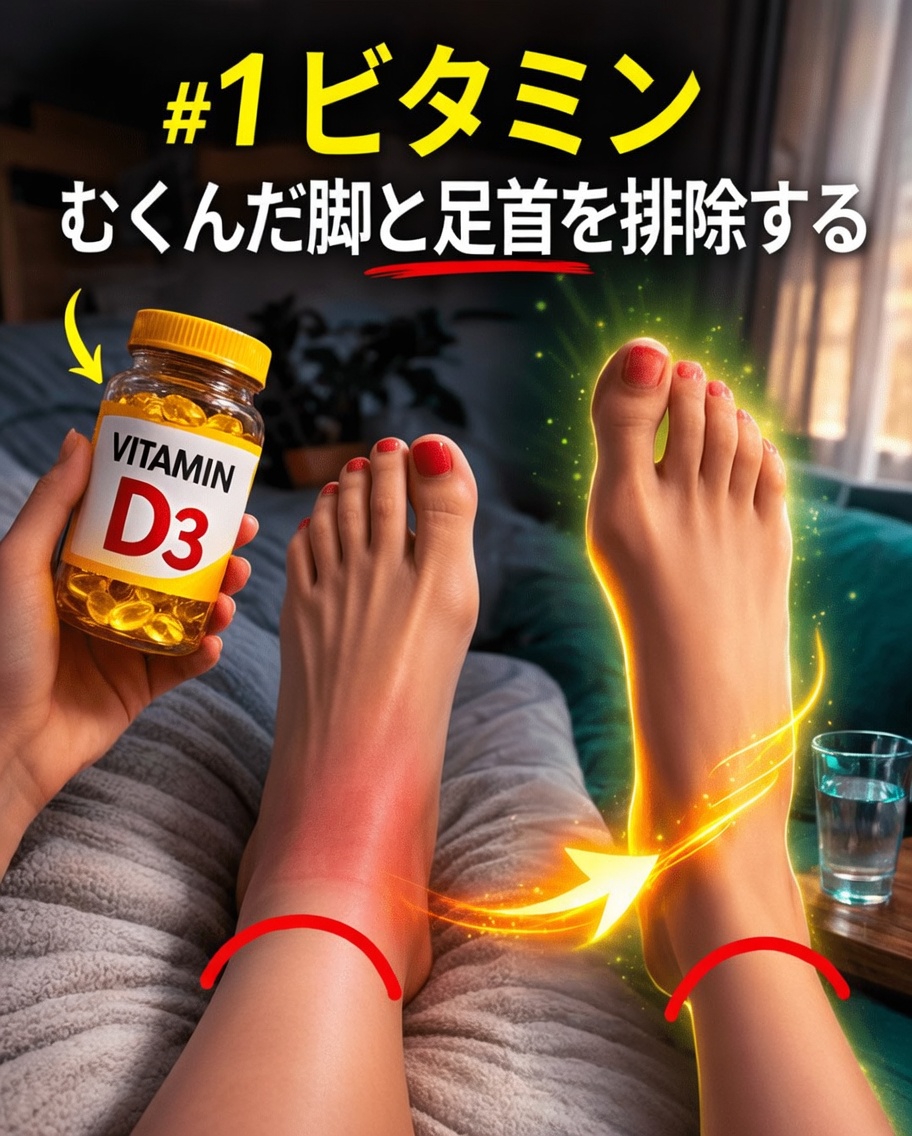 脚と足首の健康を支えるビタミンB1の役割を探る：ヒントと知見