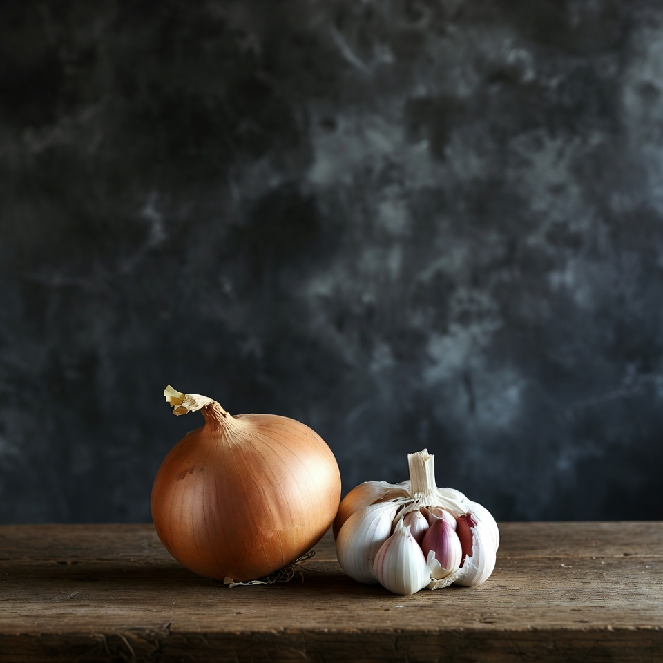 髪の成長を自然に促す意外なコンビ:玉ねぎとにんにく
