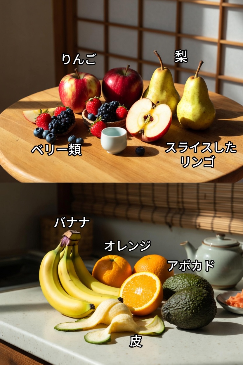 クレアチニン値が高い?毎日の食事で役立つ、腎臓にやさしく楽しめる果物3つと控えたい果物3つを紹介
