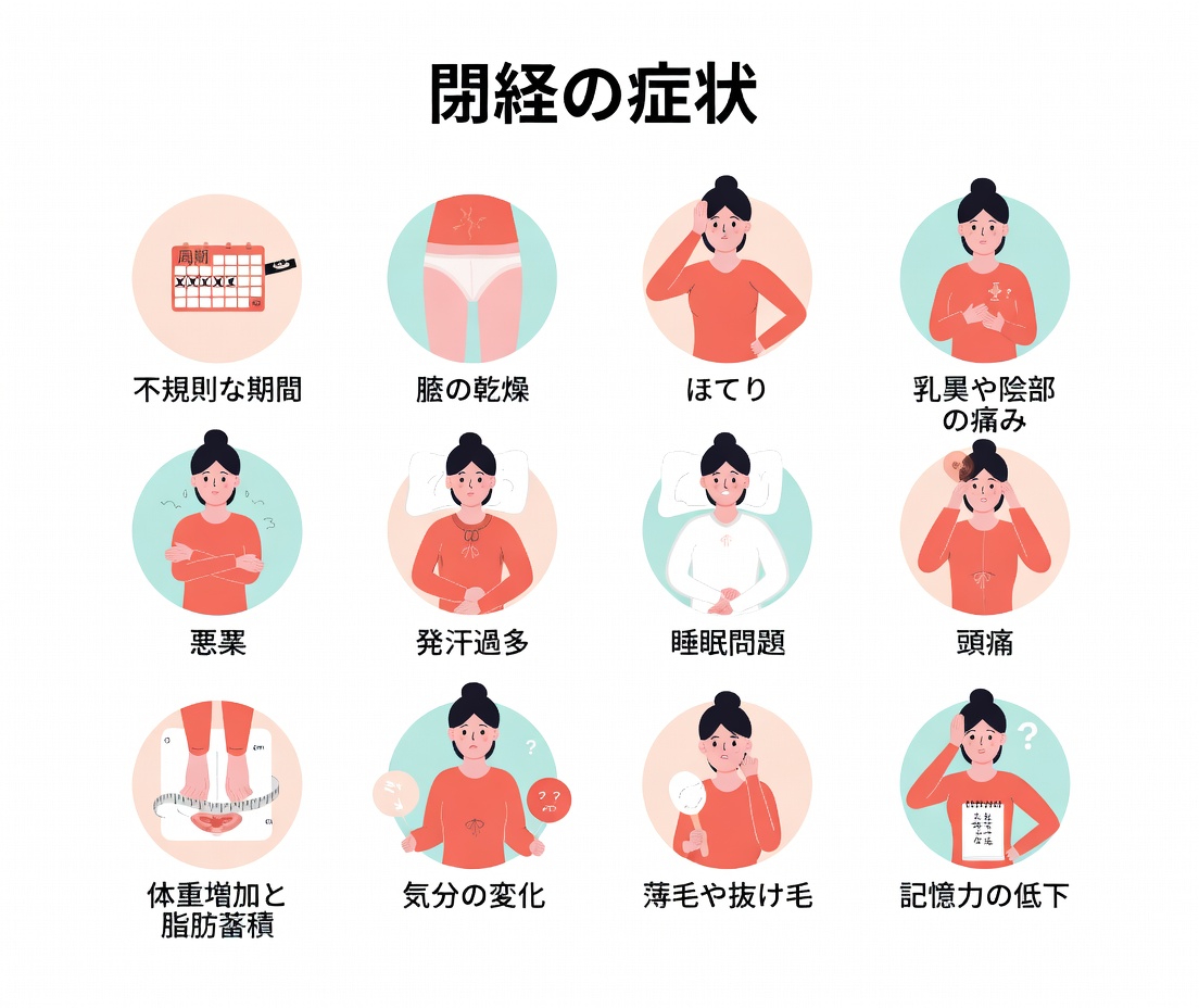 知っておくべき更年期前期と更年期の初期サイン10選