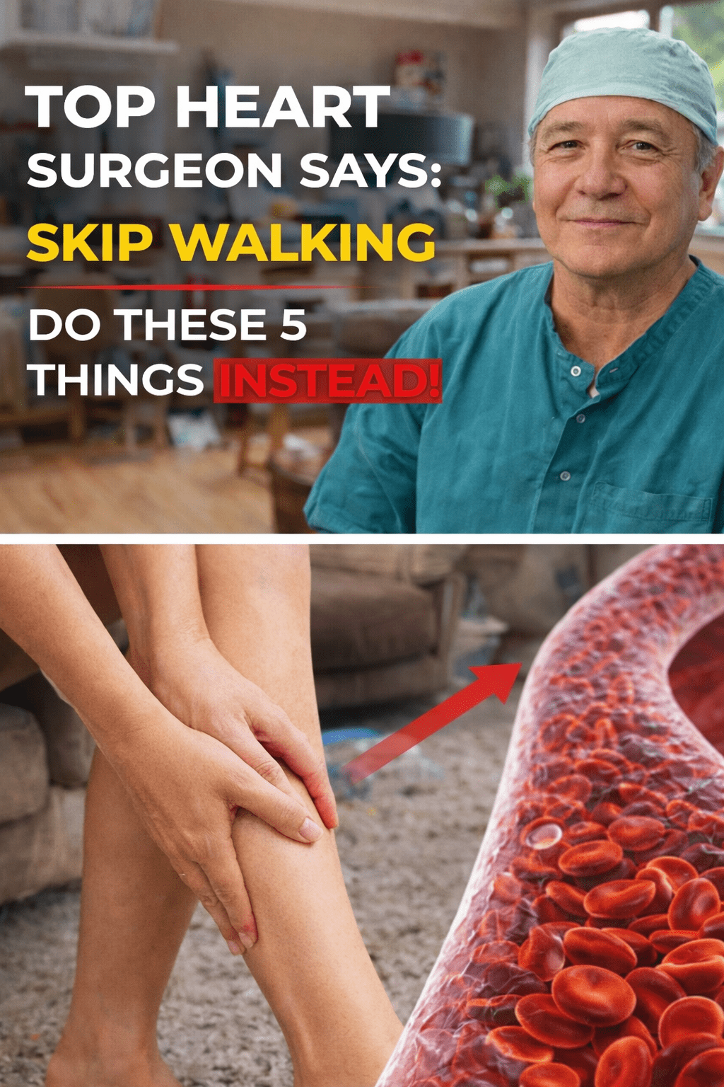 ウォーキングはもう不要！60歳を過ぎたら代わりにこの5つの運動を――外科医も推奨