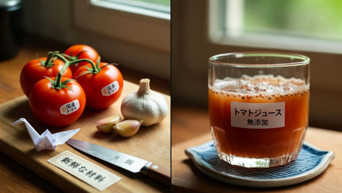 シンプルなトマトとニンニクのドリンクは前立腺の健康をサポートできるのか？科学的根拠に基づく効果を探る