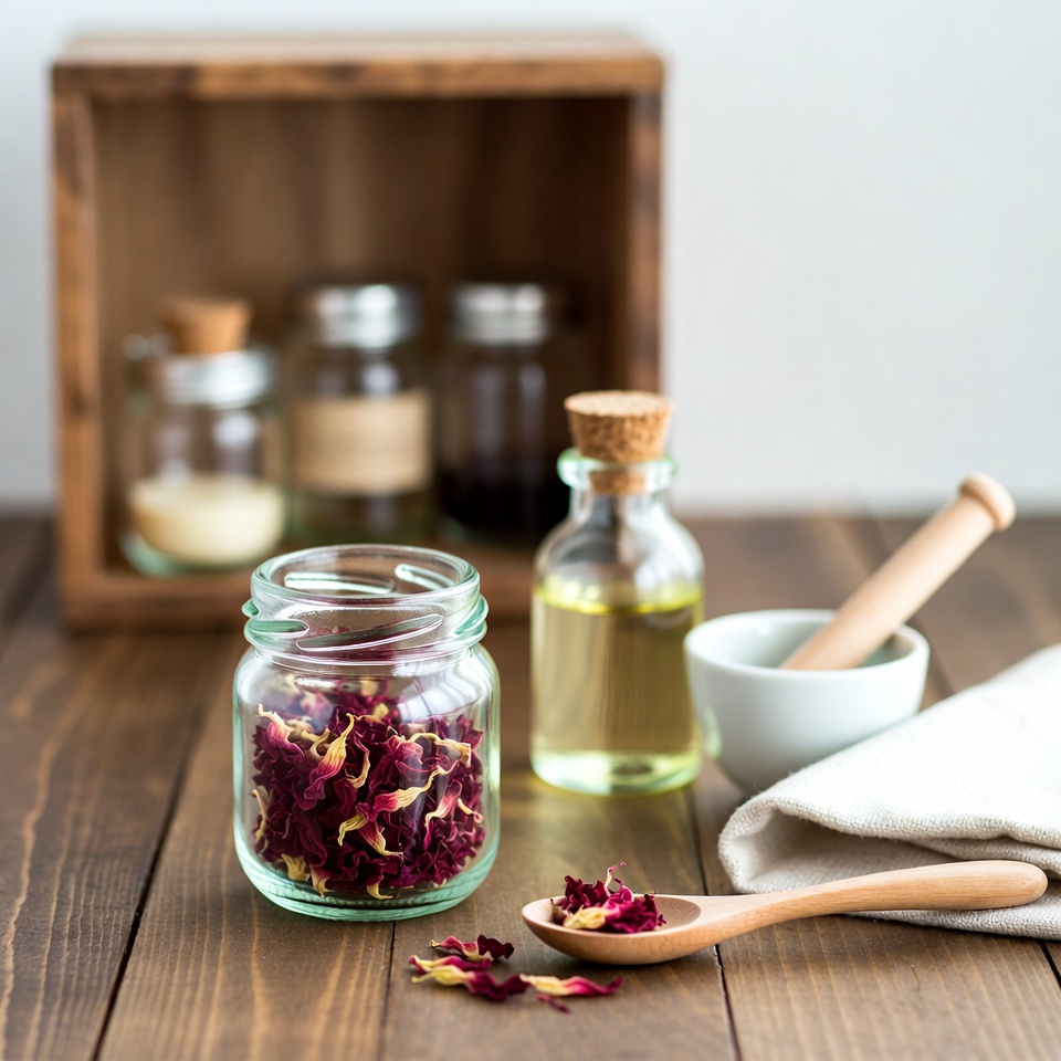 DIYハイビスカスリップバームのレシピ:やわらかくほんのりバラ色の唇を叶えるナチュラルな方法