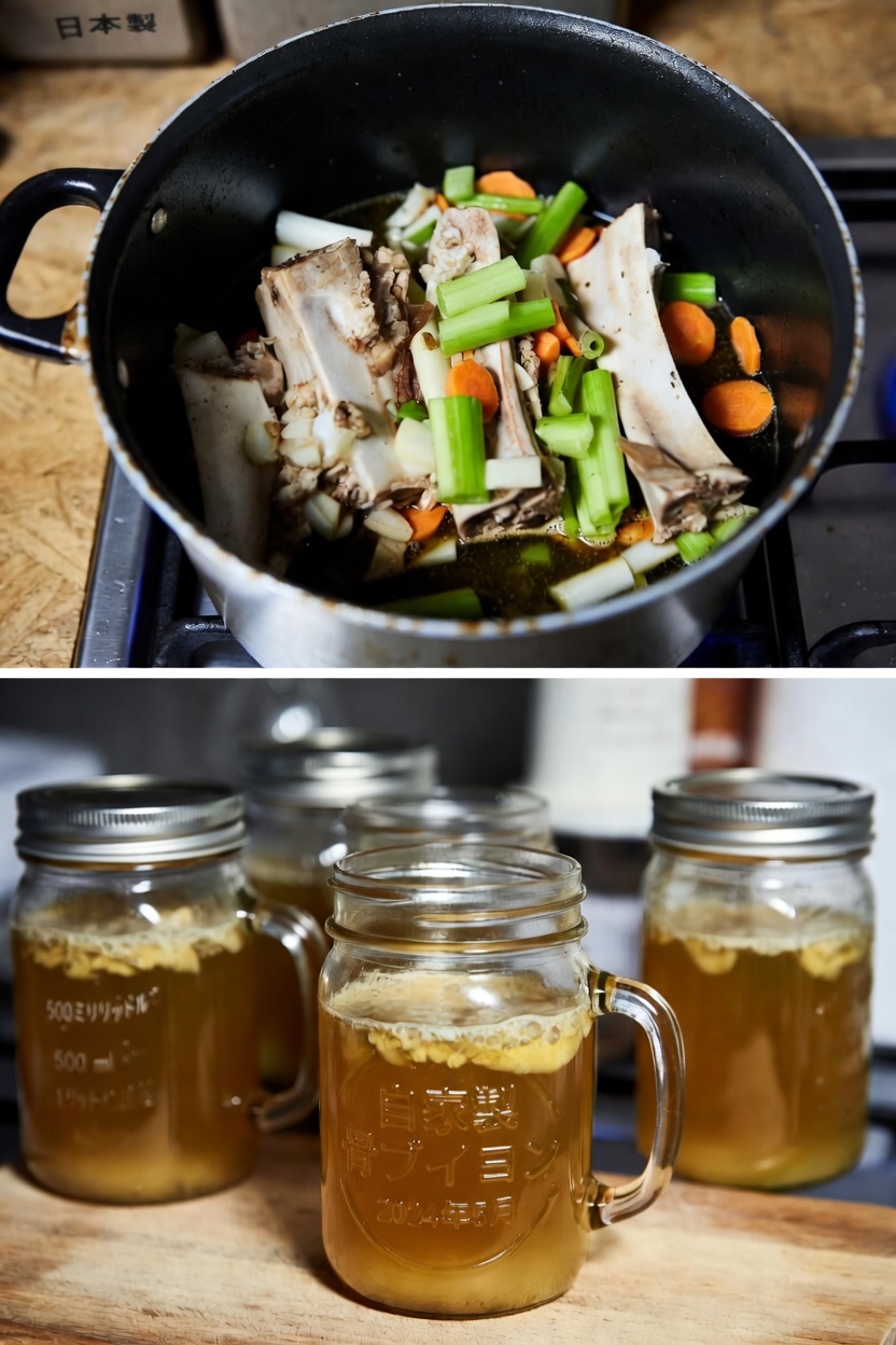 ボーンブロスと膝関節サポート：科学が示唆すること