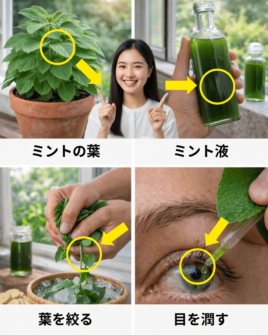 目の快適さと全体的な視力サポートのためにミントの葉を日常に取り入れる方法