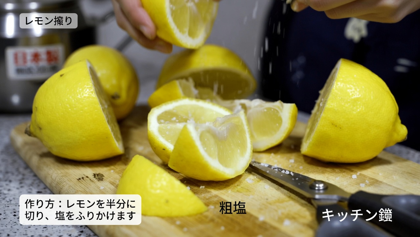 多くの人が目の内側から栄養を与えるために使っている、あまり知られていない自家製の秘訣は、シンプルな塩レモンです。