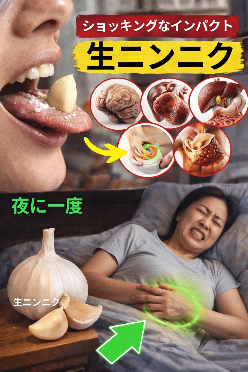毎日新鮮な生ニンニクを2片食べると体に何が起こるのか