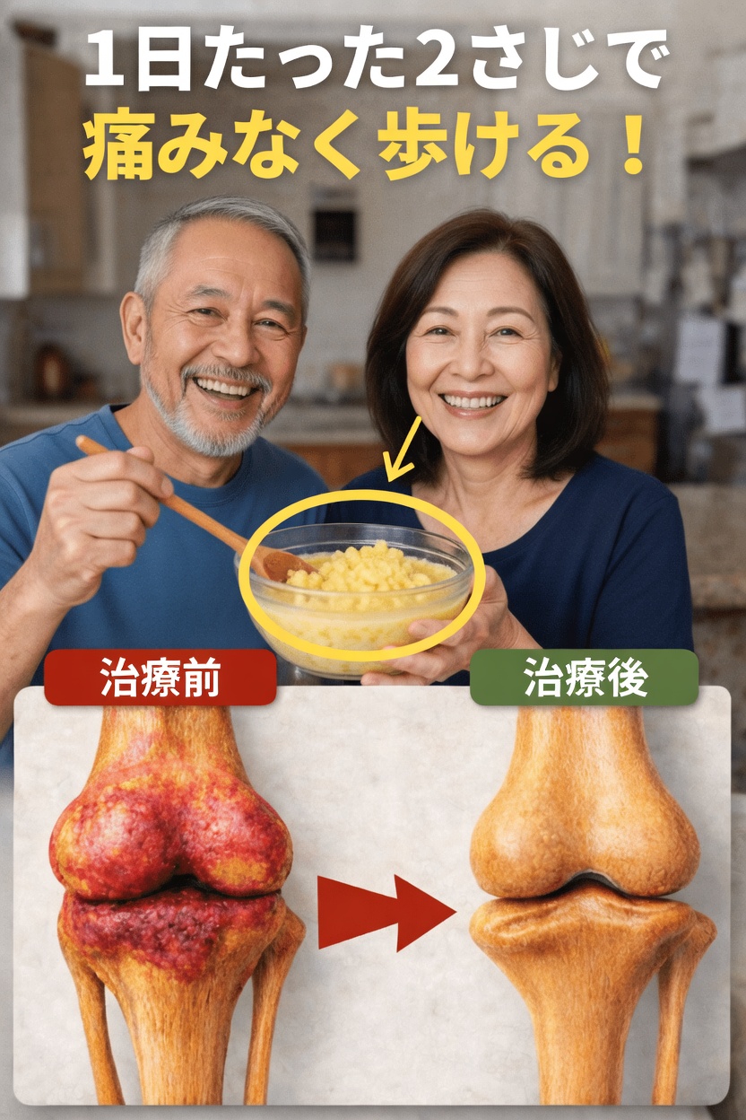 この天然ペーストを毎日スプーン2杯加えるだけで、ひざの健康維持をサポートできるかもしれない方法を発見しましょう
