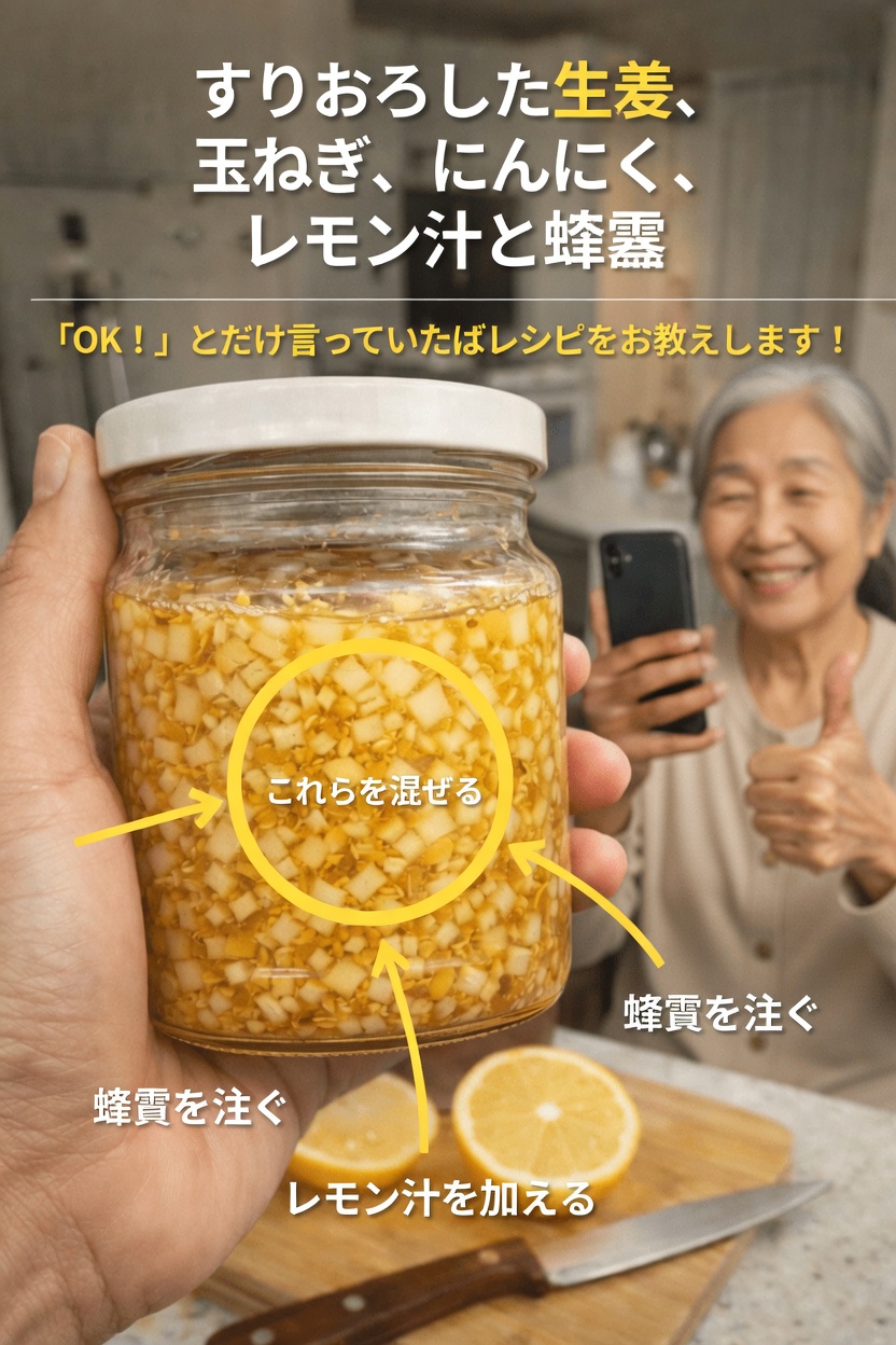 自宅で作る、すりおろし生姜・玉ねぎ・にんにく・レモン果汁・はちみつブレンドの簡単ガイド