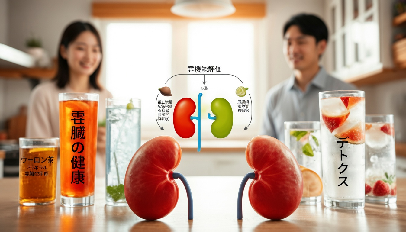 腎臓の健康を自然にサポートするために毎日楽しめるシンプルな飲み物5選