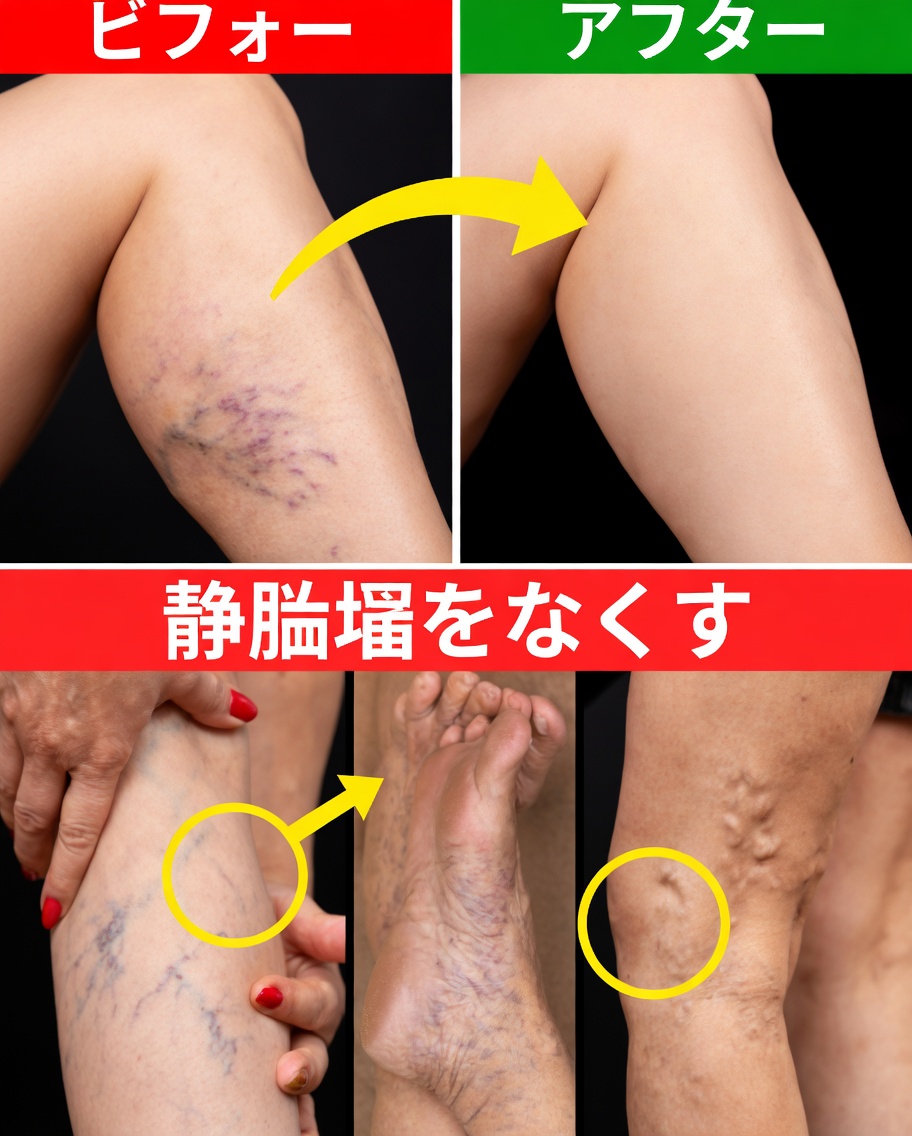 静脈瘤を解消し、血流を自然に改善する10の自然な方法