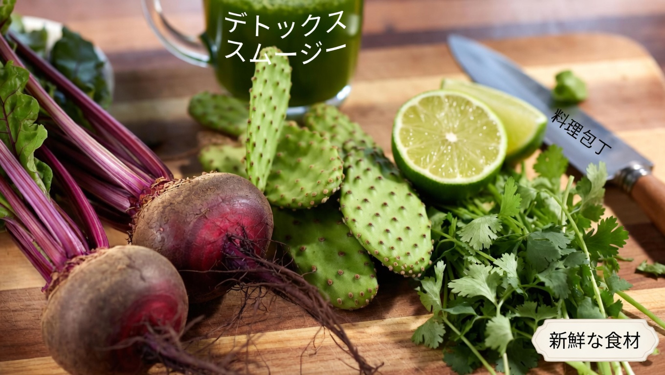 さわやかなビーツとノパルジュースを発見：毎日の習慣に鮮やかな栄養を簡単にプラスする方法